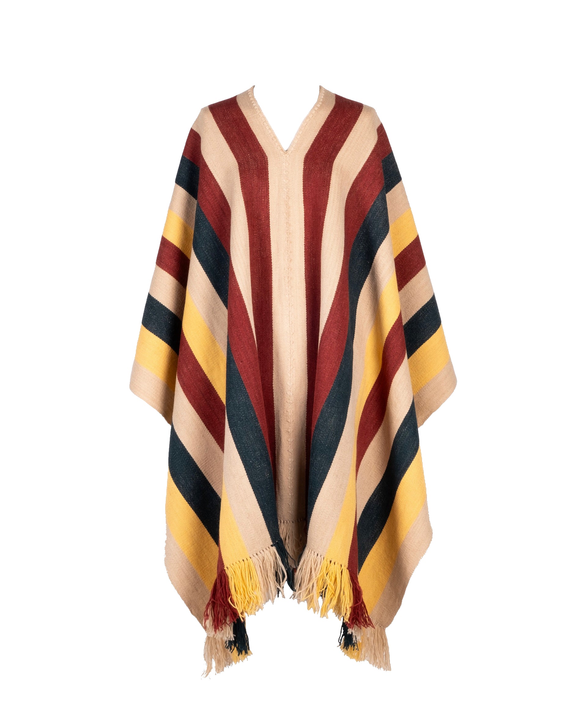 Sheep Wool Poncho #1