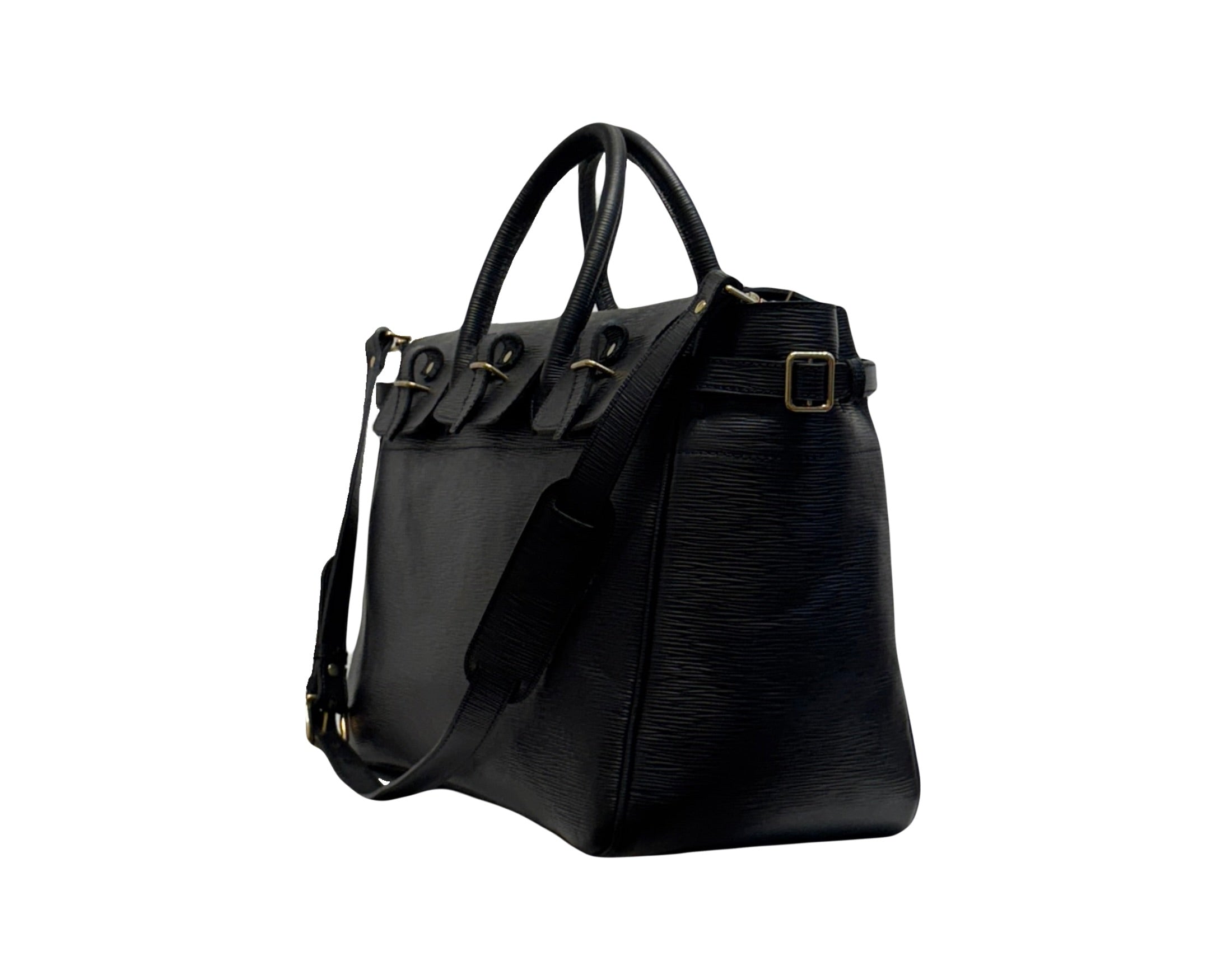 El Lobo Overnight Leather Bag