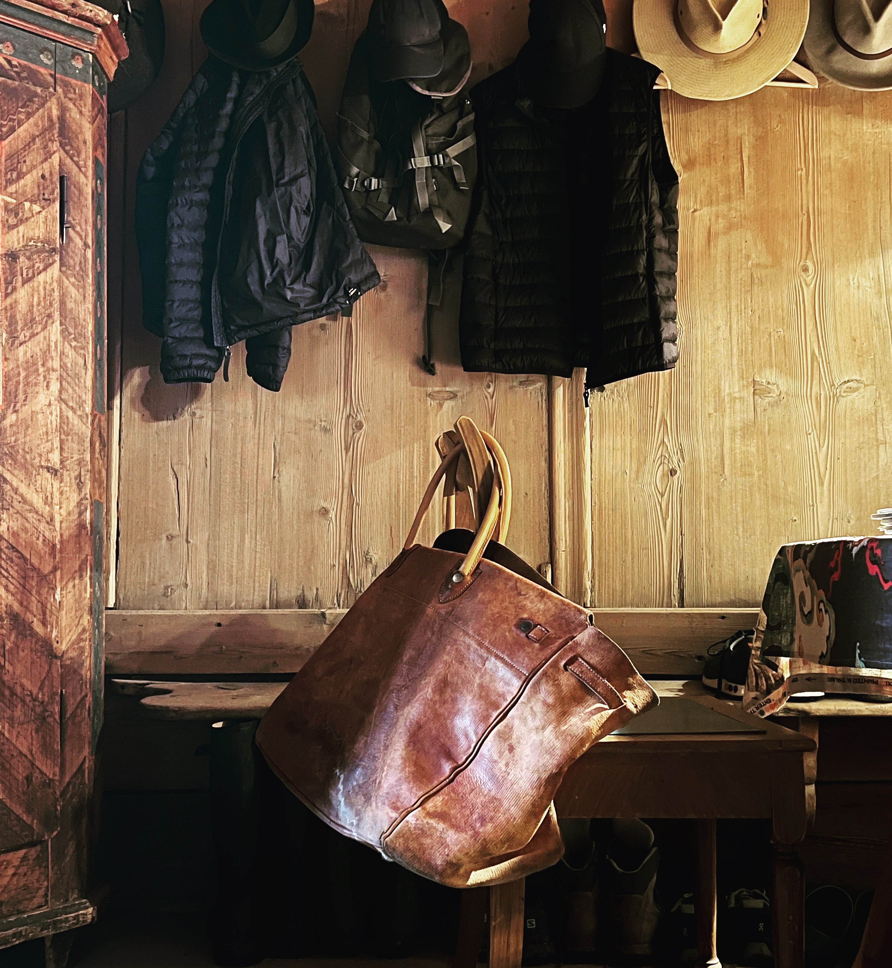 Weekender Leather Bag