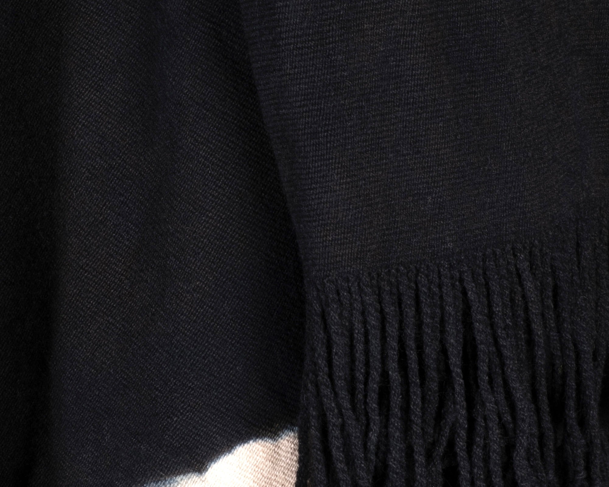 Sheep Wool Blue Poncho