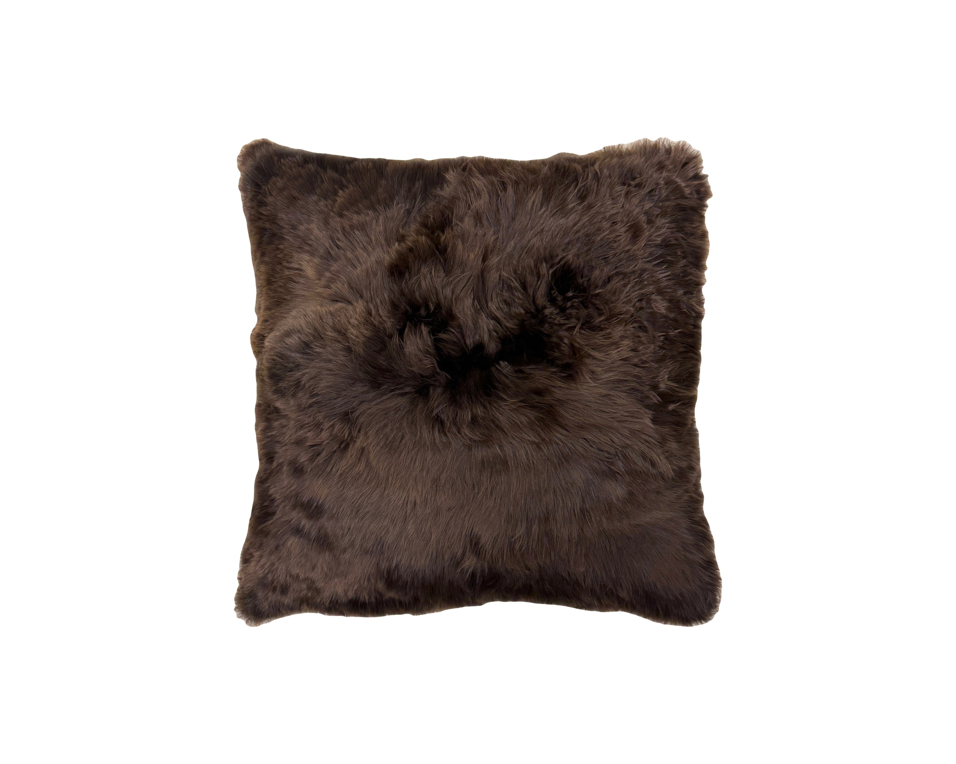 Brown Alpaca Cushion