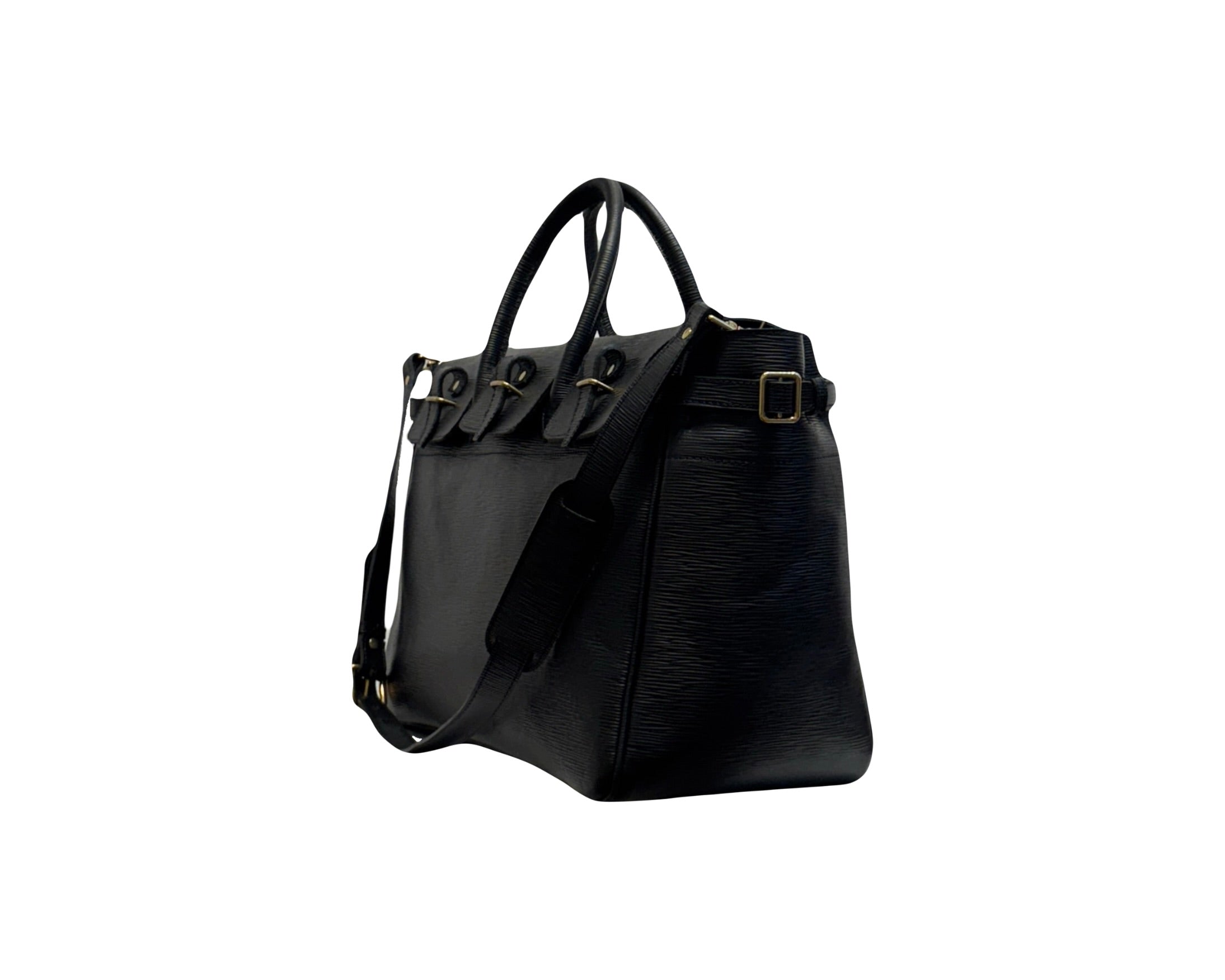 El Lobo Leather Satchel Bag