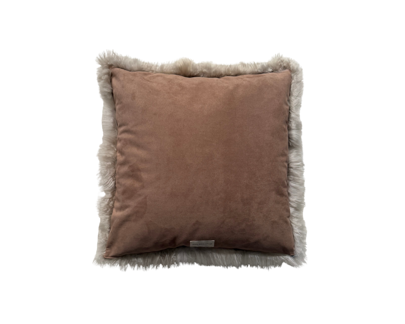 Ivory Alpaca Cushion