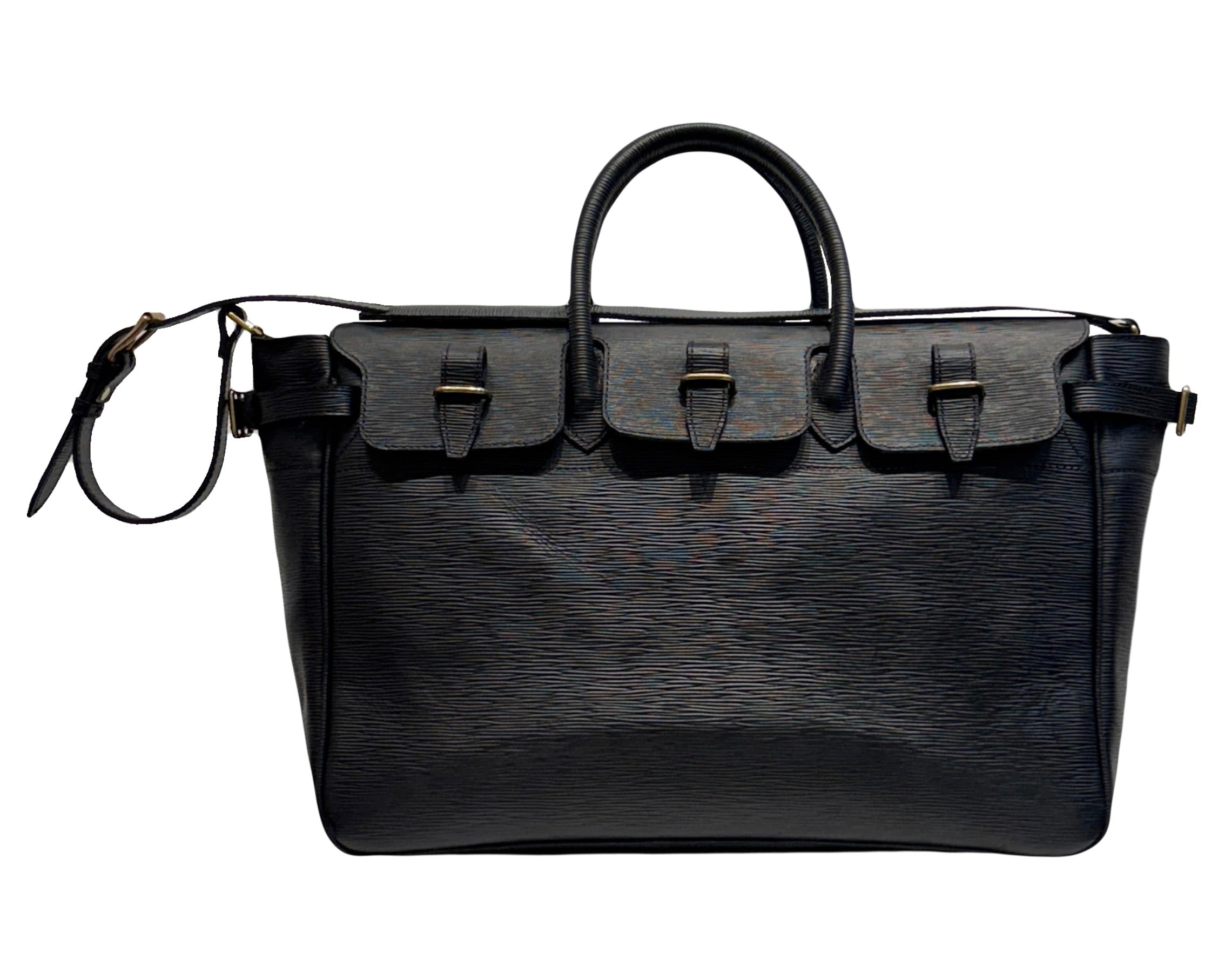 El Lobo Overnight Leather Bag