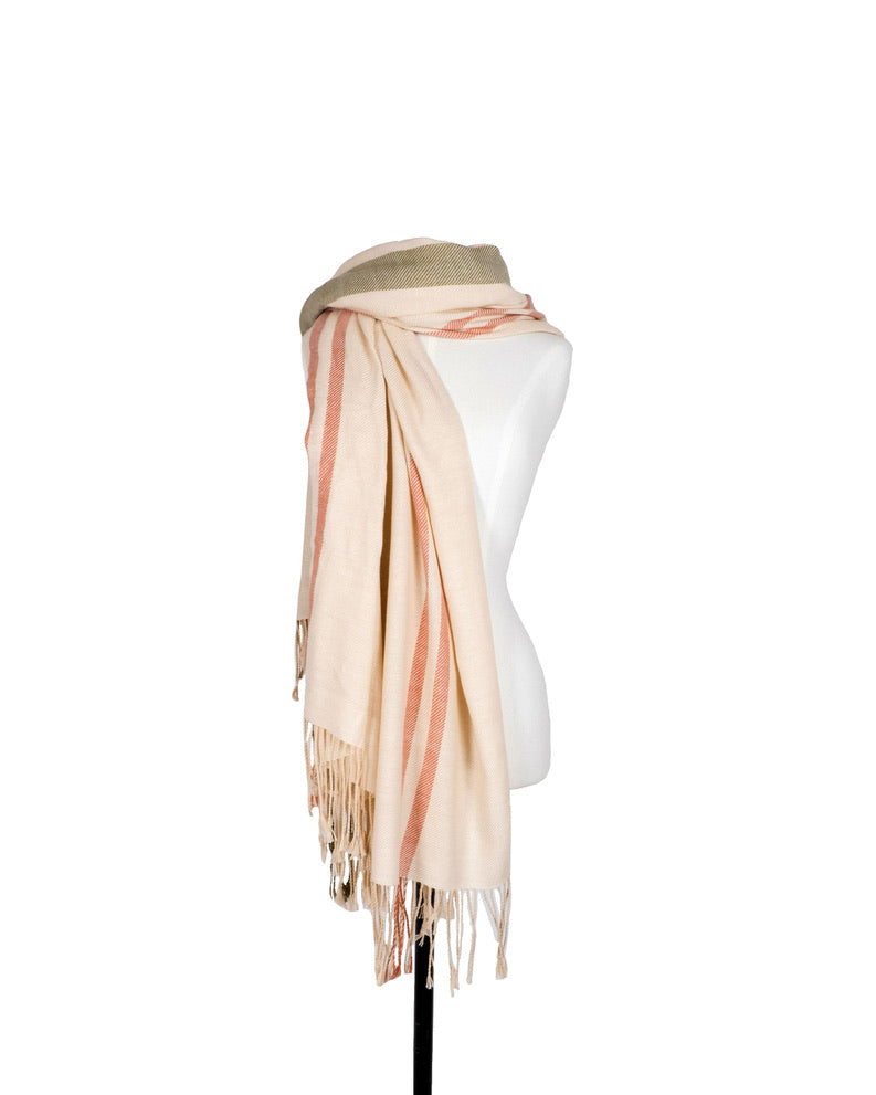 Green Pink Shawl