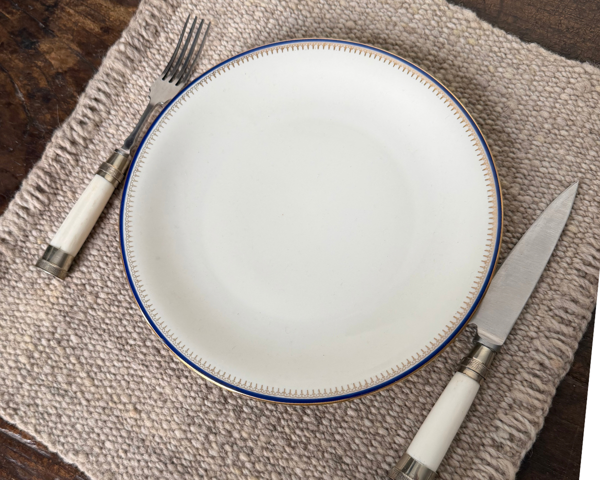 Chalk Wool Placemat