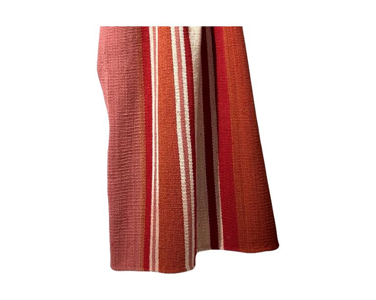 Sheep Wool Red Poncho