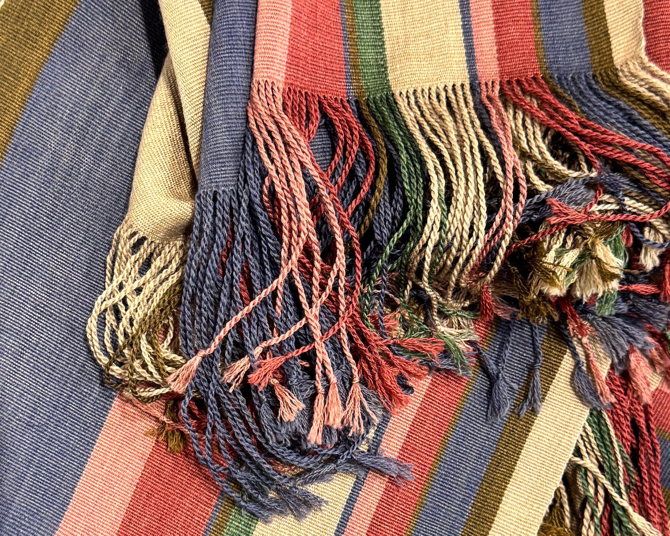 Alpaca and Cotton Poncho #2