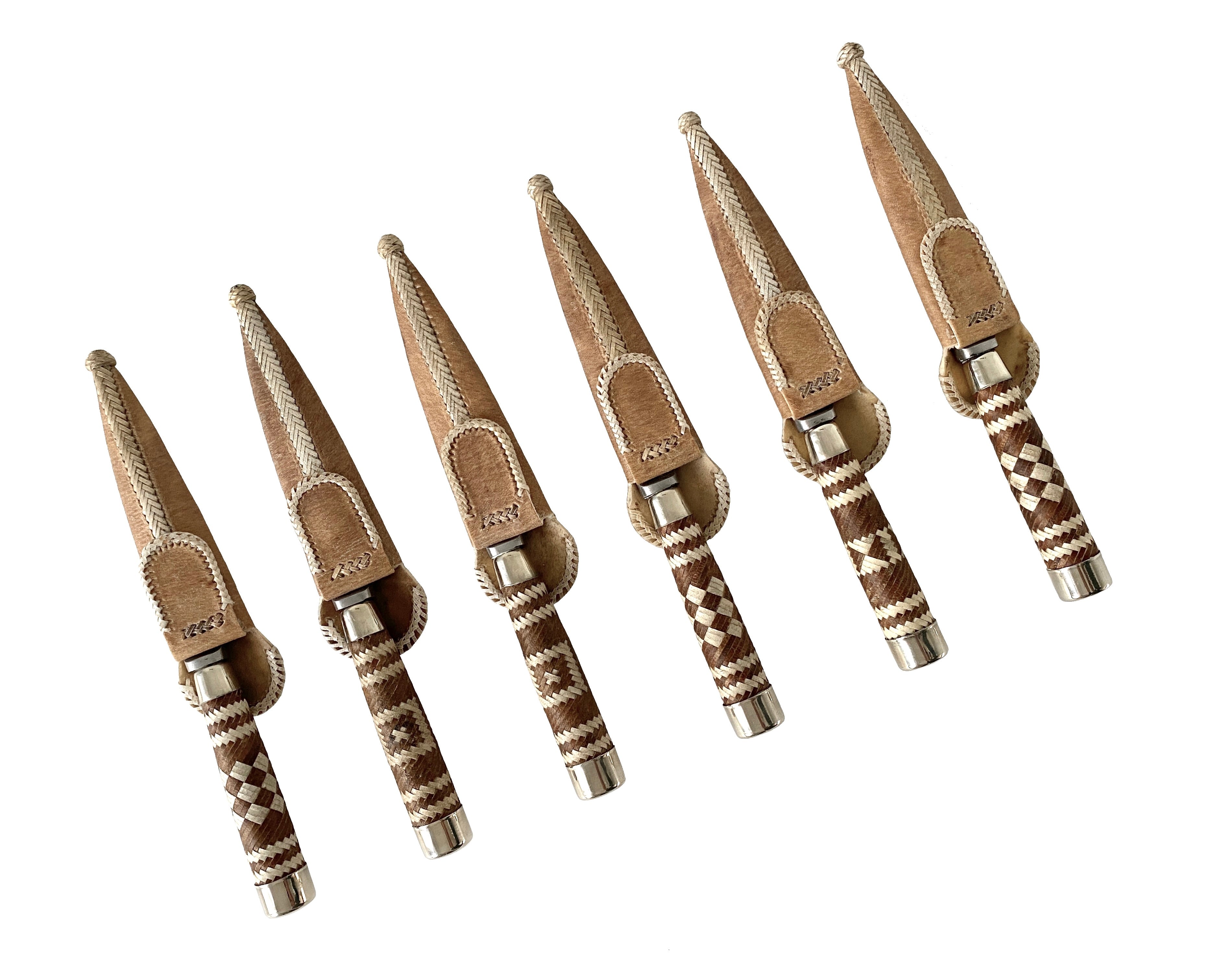 Asado Knife - 6 Leather Handle