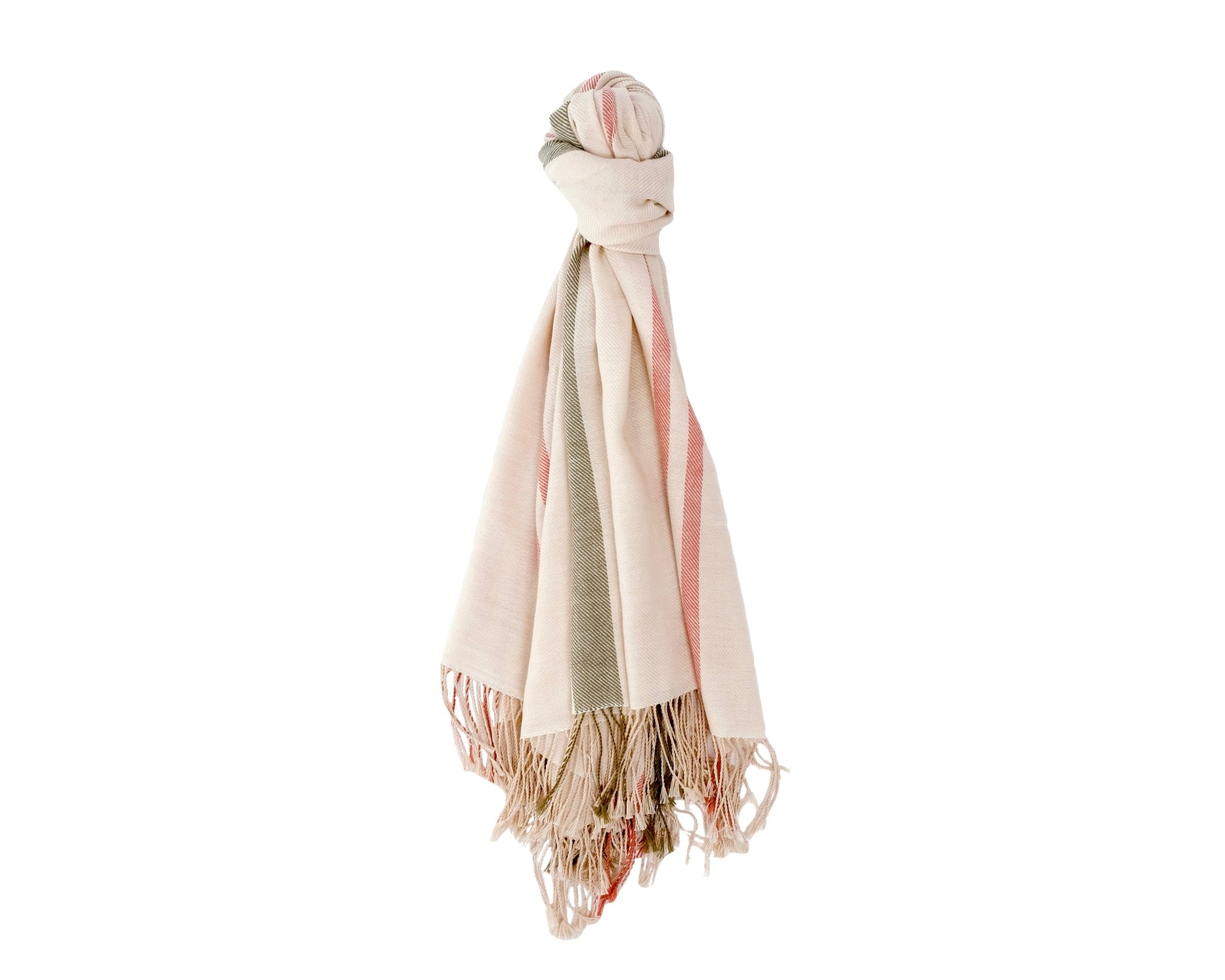Green Pink Shawl