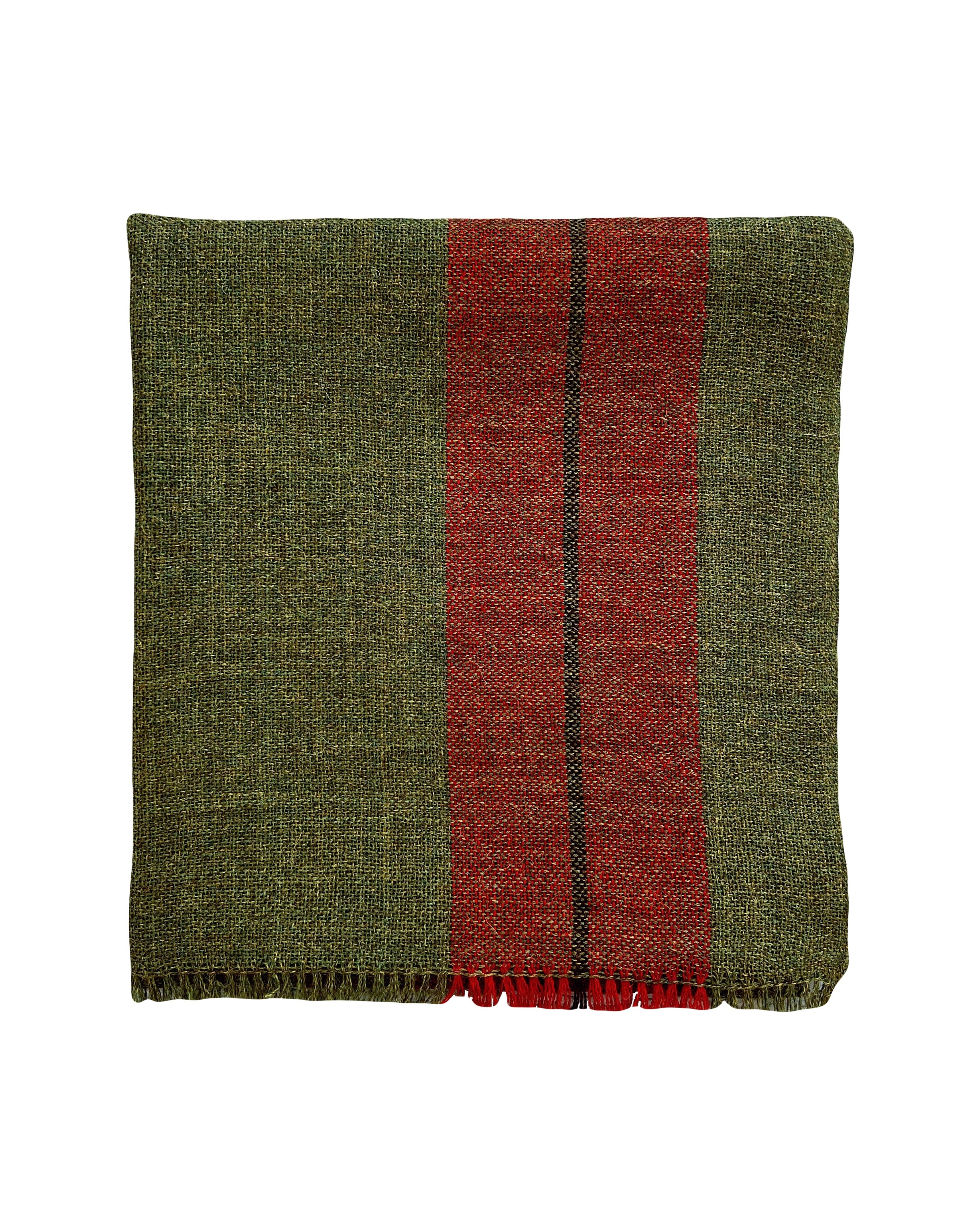 Green Superfine Alpaca Scarf