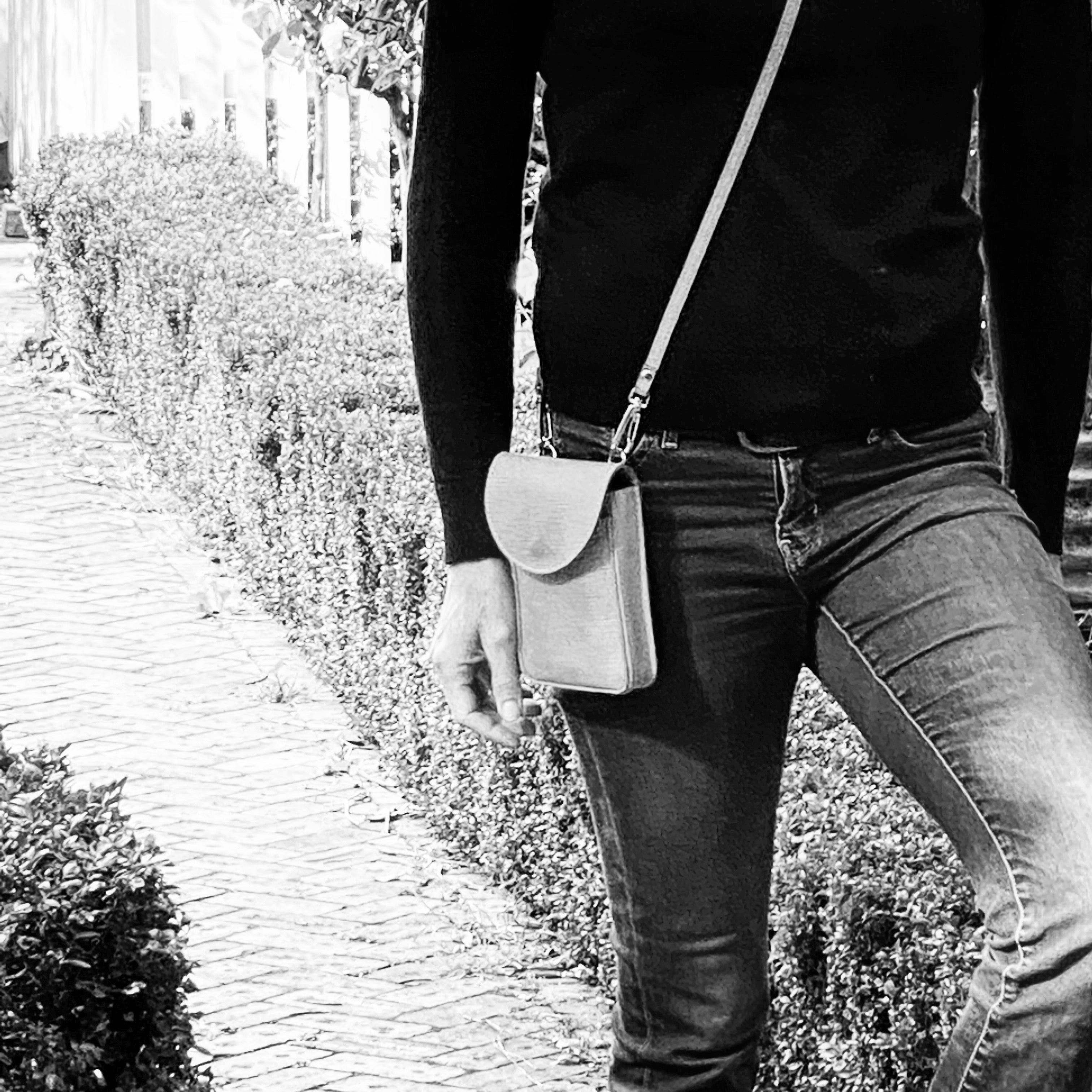 Lima Tanned Leather Crossbody Bag
